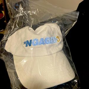*NGAGED💍 hat. Never worn, brand new in package